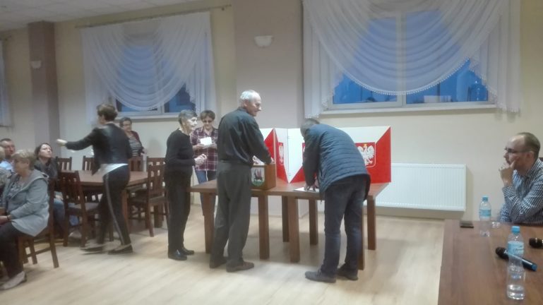 Wybory sołtysa i rady sołeckiej w sołectwie Chobanin