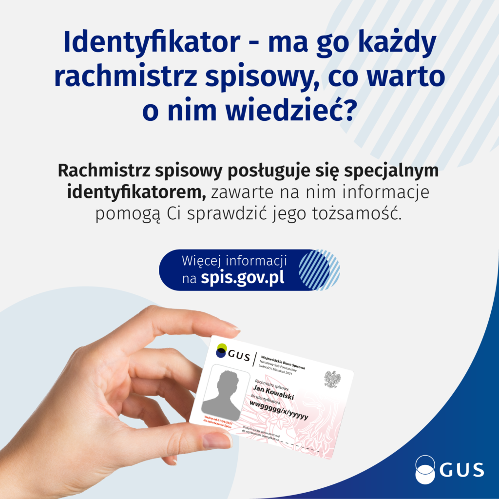 Grafika informująca o spisie powszechnym