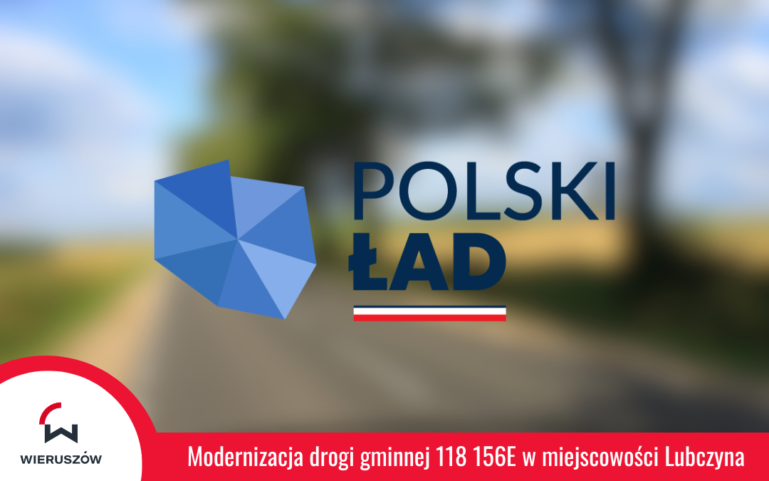 Modernizacja drogi gminnej 118 156E w miejscowości Lubczyna