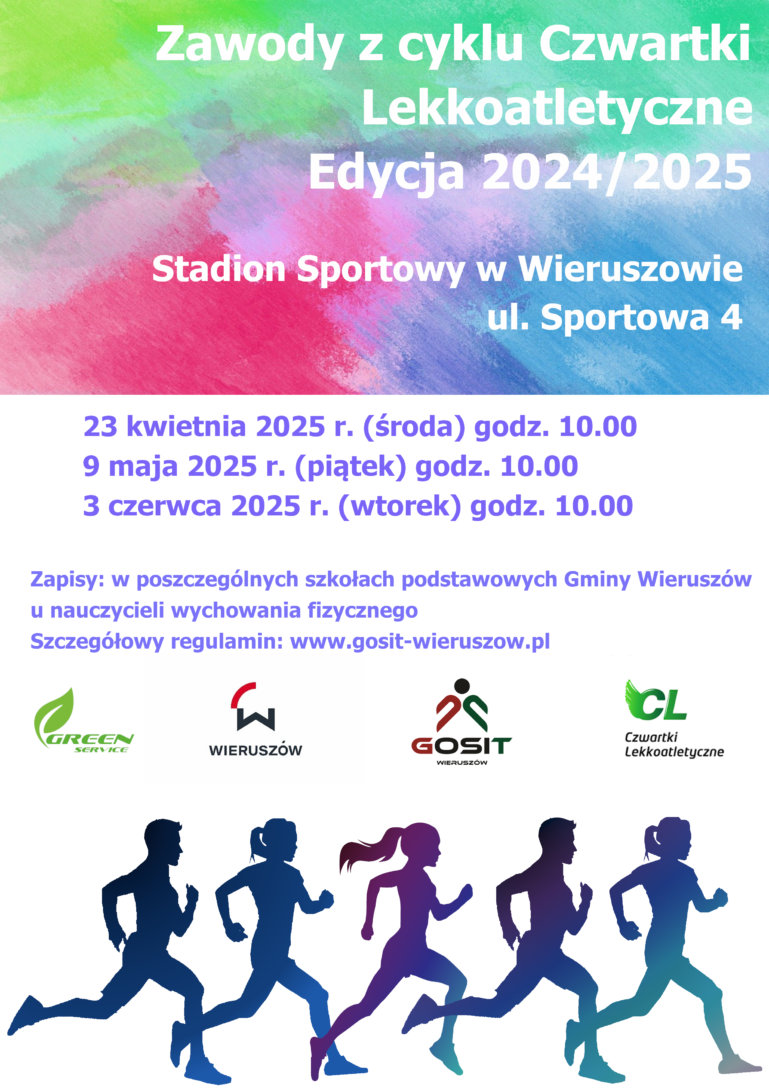 Czwartki Lekkoatletyczne 2024/2025- edycja wiosenna