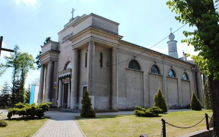 Modernistyczny kościół Nawiedzenia Najświętszej Marii Panny z 1934 r.