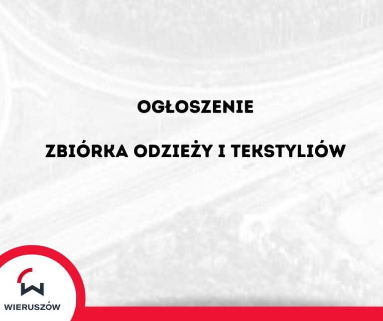 Zbiórka odzieży i tekstyliów