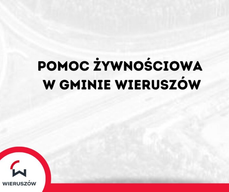 Pomoc żywnościowa w Gminie Wieruszów